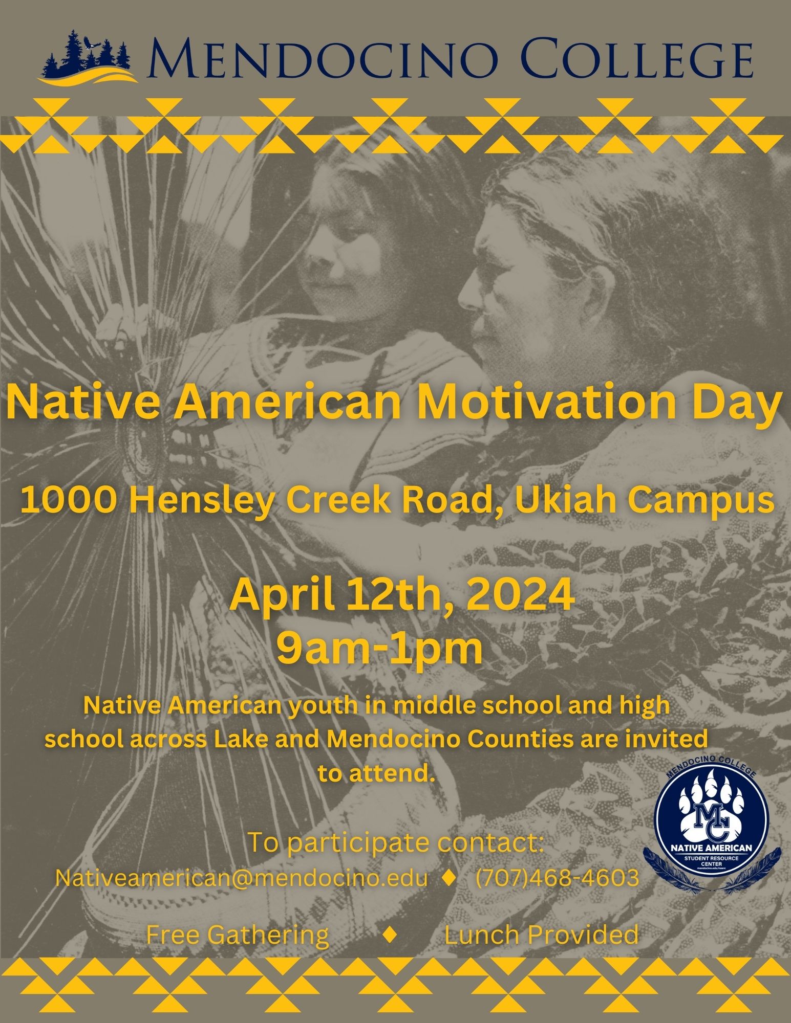 Native American Motivation Day Flyer
