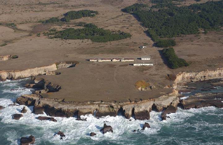Mendocino College Coastal Field Station Coastal Field Station Aerial View