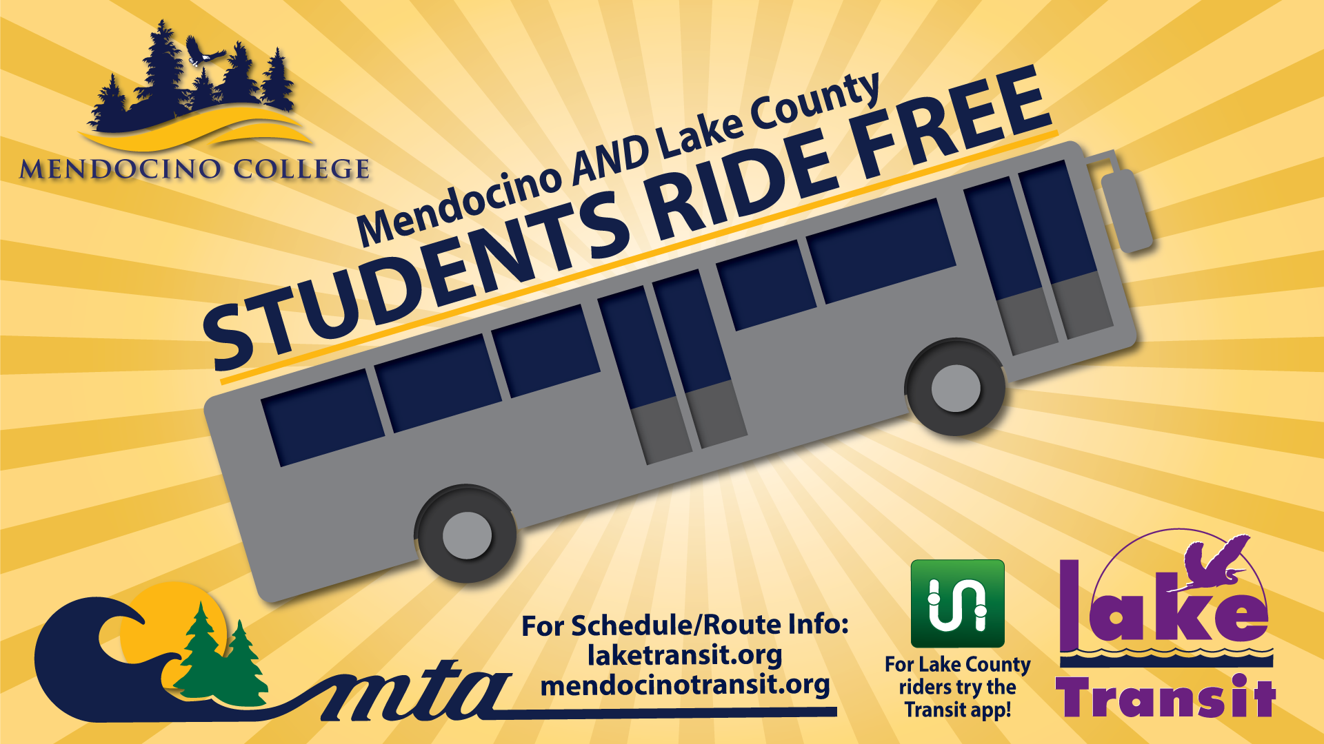 Students Ride Free Ad