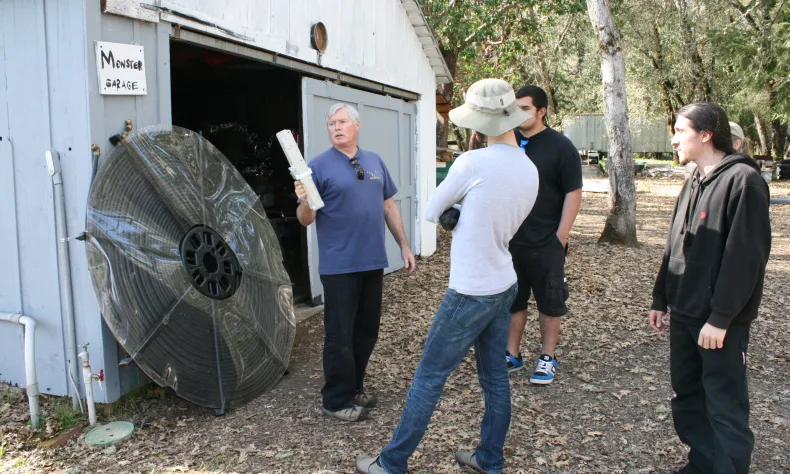 Sustainable Technology Program students