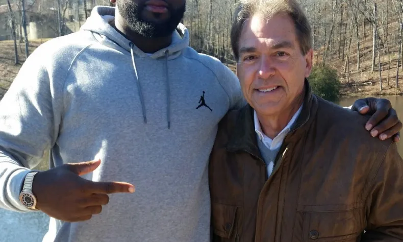 Jamar King and Nick Saban Thumbnail