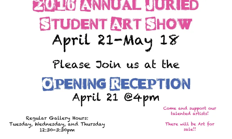 Mendocino College Student Art Show