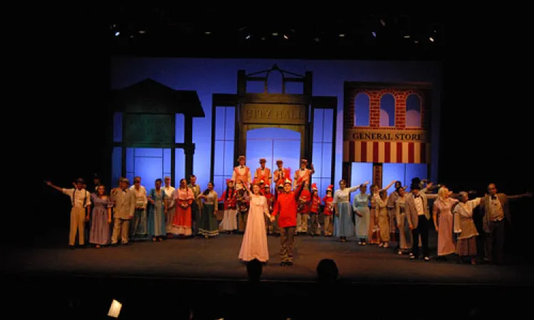 Mendocino College Production of The Music Man