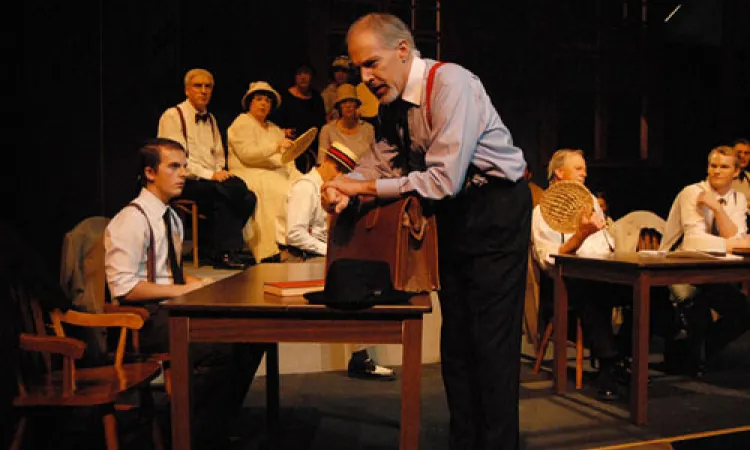 Mendocino College Production of Inherit the Wind