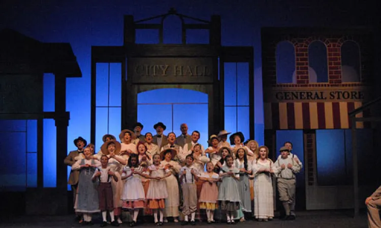 Mendocino College Production of The Music Man