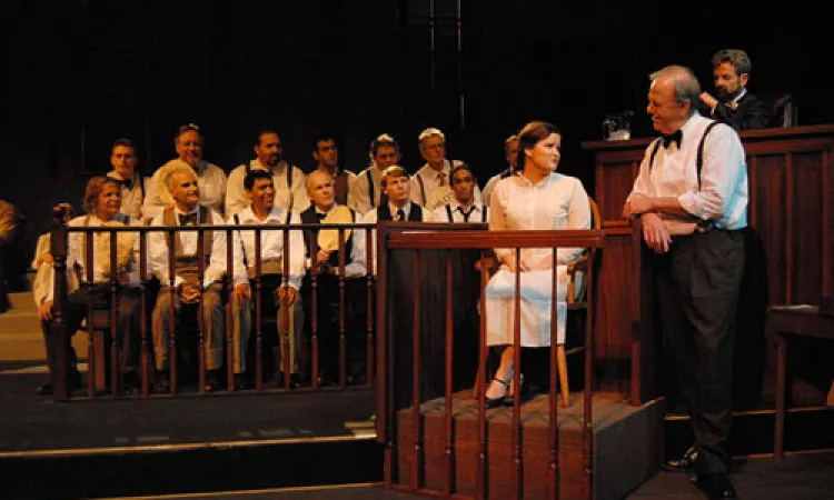 Mendocino College Production of Inherit the Wind