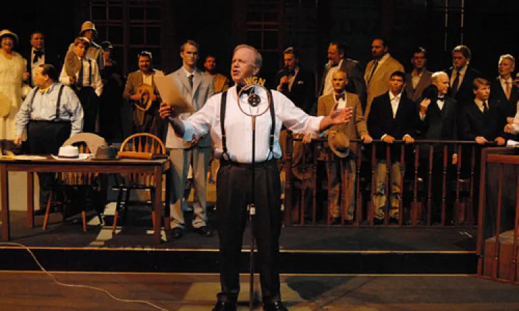 Mendocino College Production of Inherit the Wind