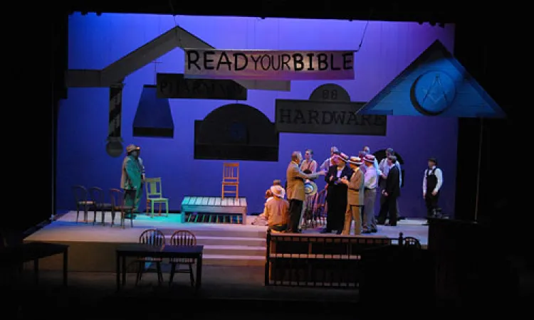 Mendocino College Production of Inherit the Wind